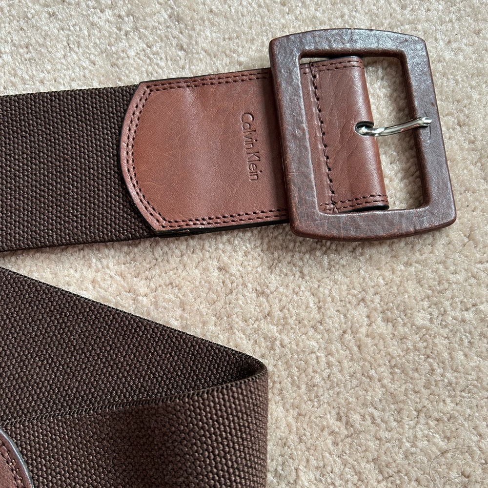 CK Stretch Wide Belt - Picture 2 of 3
